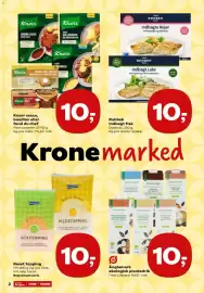 Kvickly tilbudsavis uge 43 Side 2: Knorr sauce bouillon eller fond du chef €10,00, Änglamark økologisk plantedrik €10,00