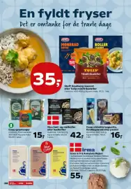 Kvickly tilbudsavis uge 43 Side 22: Coop grøntsager €15,00, Mou kød- og melboller eller kødboller €42,00