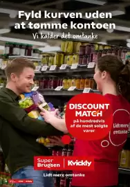 Kvickly tilbudsavis uge 43 Side 4: 4 Fyld kurven uden at tømme kontoen Vi kalder det omtanke 0 DISCOUNT MATCH på hundredvis