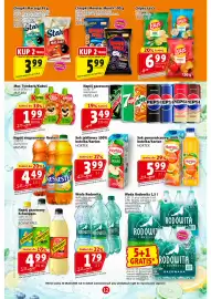 Prim Market gazetka tydzień 43 Strona 12: Chrupki Monster Munch €5,99, Woda Rodowita NATIVIANA €1,79