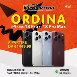 Volantino New Wondertech settimana 43 Pagina 1
