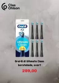 Clas Ohlson kundeavis uke 43 Side 6: Oral-B iO Ultimate Clean borstehode, svart €299,00