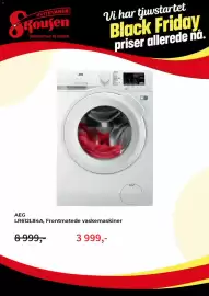 Skousen kundeavis uke 43 Side 4: Aeg frontmatede vaskemaskiner lr612l84a €3.999,00