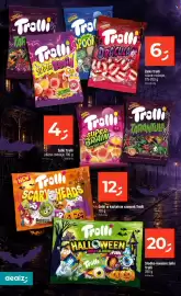 Dealz gazetka tydzień 43 Strona 14: Żelki Trollli €6,00, Żelki w kształcie czaszek Trolli €12,00