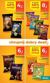Dealz gazetka tydzień 43 Strona 29: Prażynki Vifon Shrimp €6,00, Chrupki Cheetos €6,00