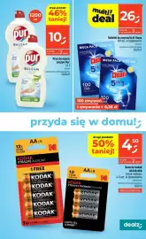 Dealz gazetka tydzień 43 Strona 33: Płyn do mycia naczyń Pur €10,00, Baterie kodak aa lub aaa €4,50