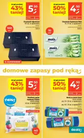 Dealz gazetka tydzień 43 Strona 35: Nawilzany papier toaletowy Cleanic €5,50, Worki na śmieci Gosia €4,50
