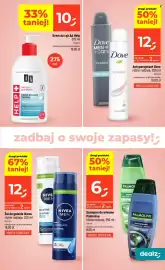 Dealz gazetka tydzień 43 Strona 37: Antyperspirant Dove €12,50, Szampon do włosów Palmolive €6,00