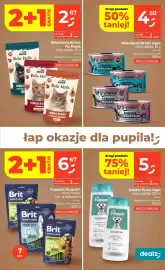 Dealz gazetka tydzień 43 Strona 39: Przysmaki dla psa Brit €6,67, Mokra karma dla kota Lapsie €4,50