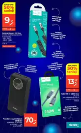 Dealz gazetka tydzień 43 Strona 53: Powerbank z wyświetlaczem LED Dudao €70,00, Kabel sprężynowy USB Hoco €9,50