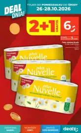 Dealz gazetka tydzień 43 Strona 8: Papier toaletowy Nuvelle €6,00