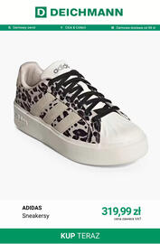 Deichmann gazetka tydzień 43 Strona 10: Sneakersy Adidas €319,99