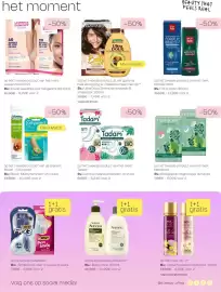 Di folder Pagina 3: Dermo maandverbanden €5,24, Biover Multivitamine €10,49