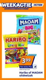 Action folder week 43 Pagina 1: Haribo of Maoam uitdeelzak €3,99