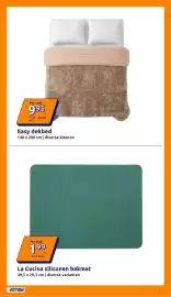 Action folder week 43 Pagina 15: Easy dekbed €9,95, La Cucina siliconen bakmat €1,99