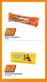 Action folder week 43 Pagina 22: Reese's Nutrageous €0,89, Tortina chocoladecakes €1,95