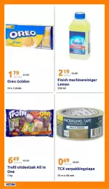 Action folder week 43 Pagina 25: TCX verpakkingstape €0,69, Trolli uitdeelzak All In One €6,49
