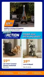 Action folder week 43 Pagina 37: Redfire tuinhaard kingston €69,95, Luxe krabpaal €39,95