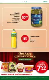 Żabka gazetka Strona 17: Olej rzepakowy Kujawski €11,99, Ogórki konserwowe Krakus €10,99