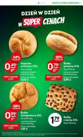 Żabka gazetka Strona 3: Bułka z dynią XXL €1,79, Bułka pszenna XXL €0,79