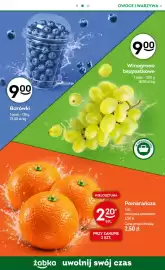 Żabka gazetka Strona 9: Pomarańcza €2,20, Borówki €9,00