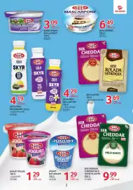Selgros gazetka Strona 2: Serek wiejski Mlekovita €3,25, Ser Mlekovita €3,88