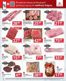 Selgros gazetka Strona 4: Polędwica wieprzowa Mięsne Specjały €30,44, Mięso wieprzowe O!mięso €23,09