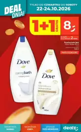 Dealz gazetka tydzień 43 Strona 4: Dove żel pod prysznic €8,00