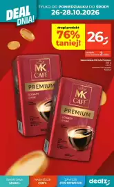 Dealz gazetka tydzień 43 Strona 6: Kawa Mielona MK CAFÉ Premium €26,00