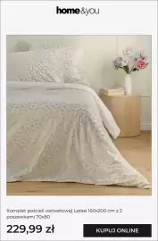 Home&You gazetka tydzień 43 Strona 4: Komplet pościeli welwetowej Letasi 160x200 cm z 2 poszewkami 70x80 home & you €229,99