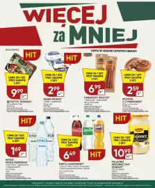 Chata Polska gazetka Strona 12: Kabanosy kruche drobiowe Tarczyński €6,99, Deser Monte białe Zott €2,99