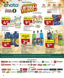 Chata Polska gazetka Strona 8: Napój gazowany Pepsi €5,99, Czekolada E.Wedel €5,99