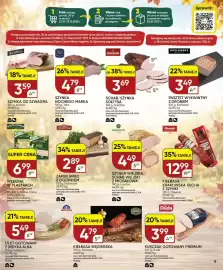 Chata Polska gazetka Strona 9: Wędlina w plastrach Dolina Dobra €6,99, Filet gotowany z indyka Alba Indykpol €5,49