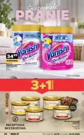 Netto gazetka Strona 24: Odplamiacz w proszku Vanish Oxi Action €34,99