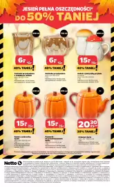 Netto gazetka tydzień 43 Strona 8: Dzbanek dynia €19,99, Pojemnik do przechowywania dynia €15,00