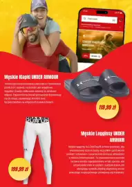 Martes Sport gazetka tydzień 43 Strona 3: Męskie klapki under armour €119,99, Męskie legginsy under armour €199,99