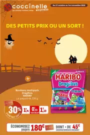 Catalogue Coccinelle Express page 1: 2 coccinelle Les courses comme j'aime express Du 21 octobre au 1er novembre 2026 DES