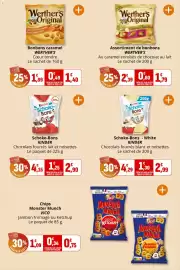 Catalogue Coccinelle Express page 21: Werther's Original Bonbons caramel €1,40, Werther's Original Caramels Selection €1,79