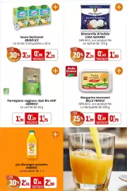 Catalogue Coccinelle Express page 9: Belle France Margarine tournesol €0,79, CASA AZZURRA Mozzarella di bufala €1,80
