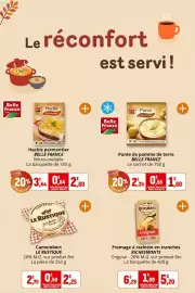 Catalogue Coccimarket page 10: Belle France Purée de pomme de terre €1,80, Belle France Hachis parmentier €2,80