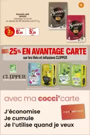 Catalogue Coccimarket page 12: Senseo Dosette café €5,38