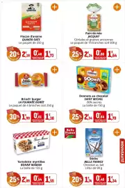 Catalogue Coccimarket page 15: JACQUET Pain de mie €1,64, QUAKER Flocon d'avoine €1,73