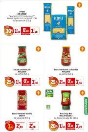 Catalogue Coccimarket page 16: Belle France Ketchup Bio €1,23, PANZANI Sauce tomates cuisinées €1,55