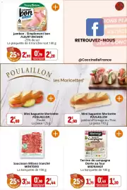 Catalogue Coccimarket page 5: Montorsi Saucisson Milano tranché €2,44, FLEURY MICHLON Jambon - Simplement bon €2,20