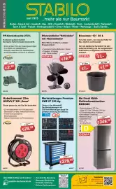 Stabilo Fachmarkt Prospekt Seite 1: Ofenventilator "Schirokko" mit Thermometer €19,99