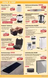 Stabilo Fachmarkt Prospekt Seite 4: Universal-/Kamera-/Outdoorkoffer XXL DEMA €49,99, Luftentfeuchter DLE60 DEMA €299,99