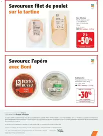 Catalogue Colruyt page 22: Boni Kipfilet €4,19, Boni Pesto Rosso €3,49