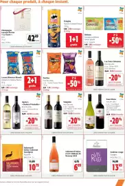 Catalogue Colruyt page 3: Doritos tous les chips €2,34, Vaugelas tous les vins €32,88