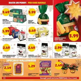 Volantino PENNY Pagina 11: Pandoro classico Regali Bontà €3,99, Mini panettone Balocco €1,99