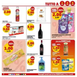 Volantino PENNY Pagina 3: Maionese classica Calvé €1,00, Detergente pavimenti Fabuloso €2,00